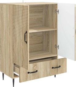 vidaXL Πλαϊνό γραφείο με συρτάρι Sonoma Δρυς 66 x 34,5 x 95 εκ.