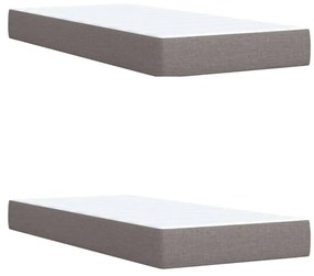 ΚΡΕΒΑΤΙ BOXSPRING ΜΕ ΣΤΡΩΜΑ TAUPE 200X200 ΕΚ. ΥΦΑΣΜΑΤΙΝΟ 3289084