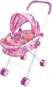 Παιδικό καροτσάκι με κούκλα - YL301-5C14 - 917562