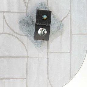 Χαλί ezzo Forma E460A2A LIGHT GREY-160 x 230 εκ.