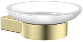 Σαπουνοθήκη Artemis A0350843 Φ6,6x10,1x2cm Gold Karag Stainless Steel
