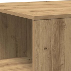 Τραπεζάκι σαλονιού Artisan Oak 90x67x33 cm Κατασκευασμένο ξύλο 856553
