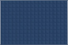 vidaXL Κουβέρτα Βαρύτητας Μπλε 122 x 183 εκ. 5 κ. Υφασμάτινη