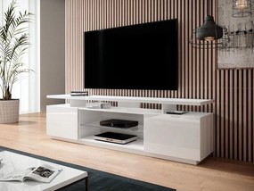 Έπιπλο τηλεόρασης Eva-Leuko - 180.00Χ40.00Χ56.00cm