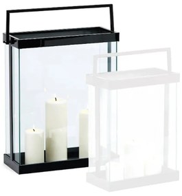 Φανάρι Luxor L 239014 43x18x53cm Black Philippi Ανοξείδωτο Ατσάλι