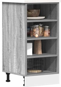 VidaXL Ντουλάπι "Riga" Γκρι Sonoma 40x44,5x81,5 εκ. από Τεχνητό Ξύλο