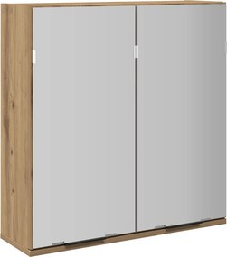 vidaXL Ντουλάπι Μπάνιου Τεχνίτης Δρυς 64x20x66,5 εκ Επεξεργασμένο Ξύλο