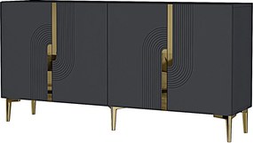 Console Meyra 150 - Anthracite, Gold Anthracite
Gold