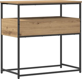vidaXL Τραπέζι κονσόλας Artisan Oak 75 x 40 x 75 cm Επεξεργασμένο Ξύλο