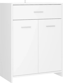 vidaXL Ντουλάπι Μπάνιου Λευκό 60 x 33 x 80 εκ. από Επεξ. Ξύλο