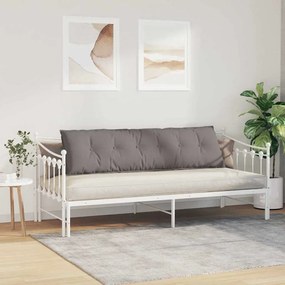 vidaXL Μαξιλάρι Πλάτης Taupe 180 x 19 x 50 εκ ύφασμα