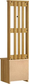 VidaXL Δέντρο χωλ "SANDNES" 45x40x159,5 εκ.Πεύκο μασίφ ξύλο