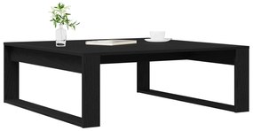 vidaXL Τραπεζάκι σαλονιού Μαύρο Δρυς 100x100x35 εκ Επεξεργασμένο ξύλο