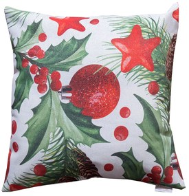 Χριστουγεννιάτικο Μαξιλάρι (45x45) Viopros Christmas 4502