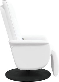 vidaXL Λευκός 71 x 90 x 105 εκ. Τεχνητό Δέρμα