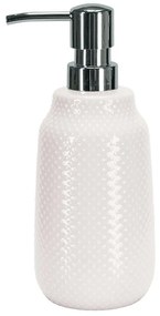 Δοχείο Κρεμοσάπουνου Dotty 8030 8x20cm White Kleine Wolke Clay