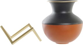 Βάζο DKD Home Decor Πολύχρωμο Μέταλλο Σύγχρονη 18 x 18 x 21 cm