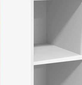 vidaXL Ντουλάπι Λευκό 40x41x124 εκ. από Επεξεργασμένο Ξύλο