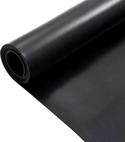 vidaXL Μάτ δαπέδου Μαύρο 1,2 x 2 μ Λάστιχο