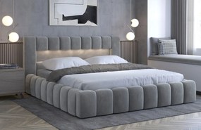 Επενδυμένο κρεβάτι Mercy-Gkri-160 x 200