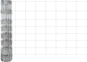 vidaXL Τεντώτο με στήριγμα Ασημί