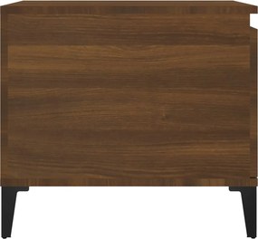 vidaXL Τραπεζάκι Σαλονιού Καφέ Δρυς 100x50x45 εκ. Επεξεργασμ. Ξύλο