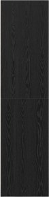 vidaXL Ντουλάπι Μαύρη Οξυά 100 x 50 x 200 cm Επεξεργασμένο Ξύλο