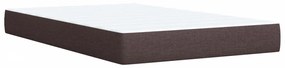 ΚΡΕΒΑΤΙ BOXSPRING ΜΕ ΣΤΡΩΜΑ ΣΚΟΥΡΟ ΚΑΦΕ 120X190 ΕΚ ΥΦΑΣΜΑΤΙΝΟ 3288915