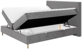 Επενδυμένο κρεβάτι Laro-Roz-180 x 200