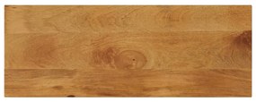 vidaXL Επιφάνεια Τραπεζιού Ορθογώνια 80x20x2,5 εκ. Μασίφ Ξύλο Μάνγκο
