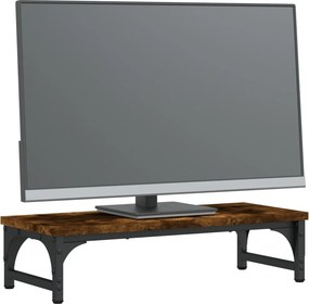 vidaXL Βάση Οθόνης Καπνιστή Δρυς 55x23x14 εκ. από Επεξεργασμένο Ξύλο