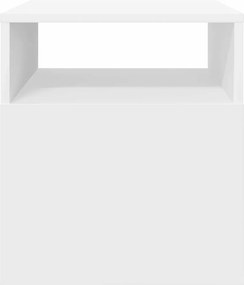 vidaXL End Table Λευκό 40,5 x 40 x 45 εκ Επεξεργασμένο ξύλο