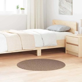 vidaXL Αντιολισθητικό Σαγκί Χαλάκι Καφέ 90 x 90 cm PP