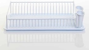 Πιάτοθήκη με ΔΙΣΚΟ 38037/WHITE 41x27.5cm