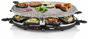 Ρακλέτ Princess 8 Oval Stone Grill Party Μαύρο Γκρι