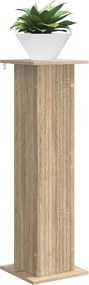 vidaXL Βάση φυτών 2 τμχ. Sonoma Δρυς 30,5 x 30 x 100,5 εκ