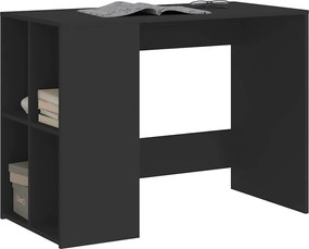 vidaXL Γραφείο Μαύρο 102x50x75 εκ. από Επεξεργασμένο Ξύλο