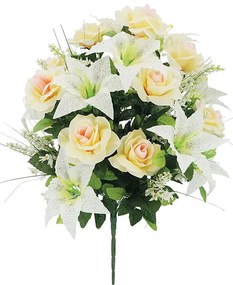 Τεχνητό Μπουκέτο Λουλουδιών 64εκ. Marhome 00-D03-36-3