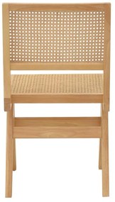 Καρέκλα Winslow φυσικό rubberwood 45x56x82εκ 48x56x82 εκ.