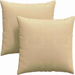 vidaXL Μαξιλάρι Καναπέ 2 pcs Γκρι Πράσινο 80 x 80 cm