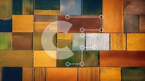 Intra Συλλεκτικό Ξύλινο Παζλ Plywood  4mm - Ζωντανό και εντυπωσιακό μωσαϊκό φόντο Σε Ξύλινο Κουτί - Διαστάσεις Puzzle: 10x10 cm – 25 κομμάτια