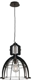 Φωτιστικό Οροφής Urban I-URBAN-S40 BRO 1xE27 Φ40cm 150cm Bronze Luce Ambiente Design Metal