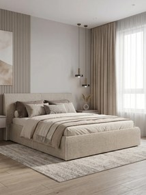 Επενδυμένο Κρεβάτι Cindel-180 x 200