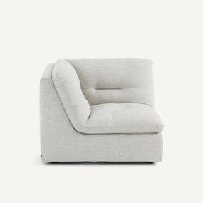 Γωνιακή πολυθρόνα σύνθεσης 90° από ανακυκλωμένο βαμβάκι, GIULIANO