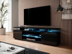 RTV stand EVA black gloss/ black gloss DIOMMI CAMA-EVA-RTV-CZP/CZP DIOMMI-60-19661
