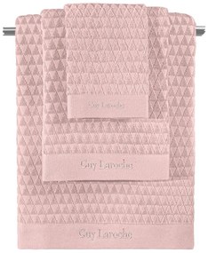 Πετσέτες Tokyo (Σετ 3τμχ) Dusty Pink Guy Laroche Towels Set 70x140cm 100% Βαμβάκι