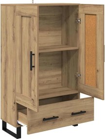 vidaXL Highboard Artisan Oak 69,5 x 31 x 115 εκ. Επεξεργασμένο Ξύλο