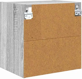 vidaXL Κρεμαστό ντουλάπι Γκρίζο Σονομα 40 x 29,5 x 40 εκ.