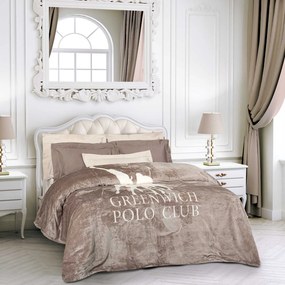 ΜΟΝΗ ΚΟΥΒΕΡΤΑ 160x20cm GREENWICH POLO CLUB - FLEECE 3490