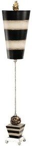 Επιτραπέζιο Φωτιστικό 1xE27  Μαύρο-Τέφρα  Peony FB-PEONY-TL Elstead Lighting-FB-PEONY-TL-Μαύρο FB-PEONY-TL